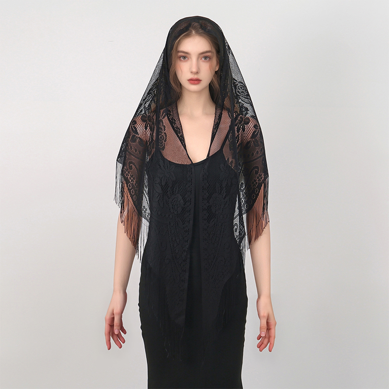 ผ้าคลุมไหล่ลูกไม้ปักลายดอกไม้  - Embroidery Embellishments บทวิจารณ์และราคา
