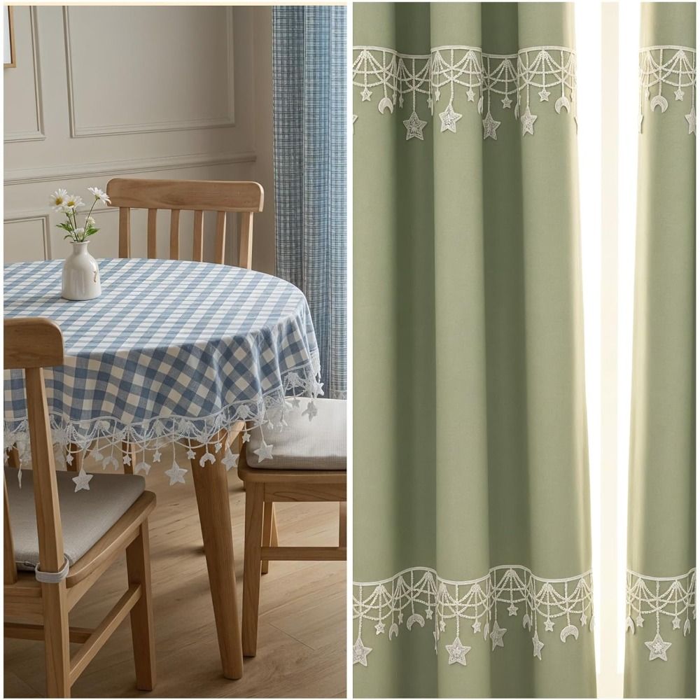 ริบบิ้นลูกไม้สีขาวดำ กว้าง 10  - Lace Ribbon Trim บทวิจารณ์และราคา