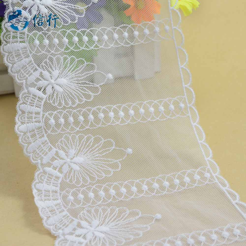 ริบบิ้นสำหรับตัดเย็บผ้าลูกไม้ส - Lace Ribbon Trim บทวิจารณ์และราคา