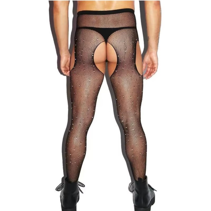 ถุงน่องตาข่ายเปิดเป้าสำหรับผู้ - Crystal Mesh Fabric บทวิจารณ์และราคา