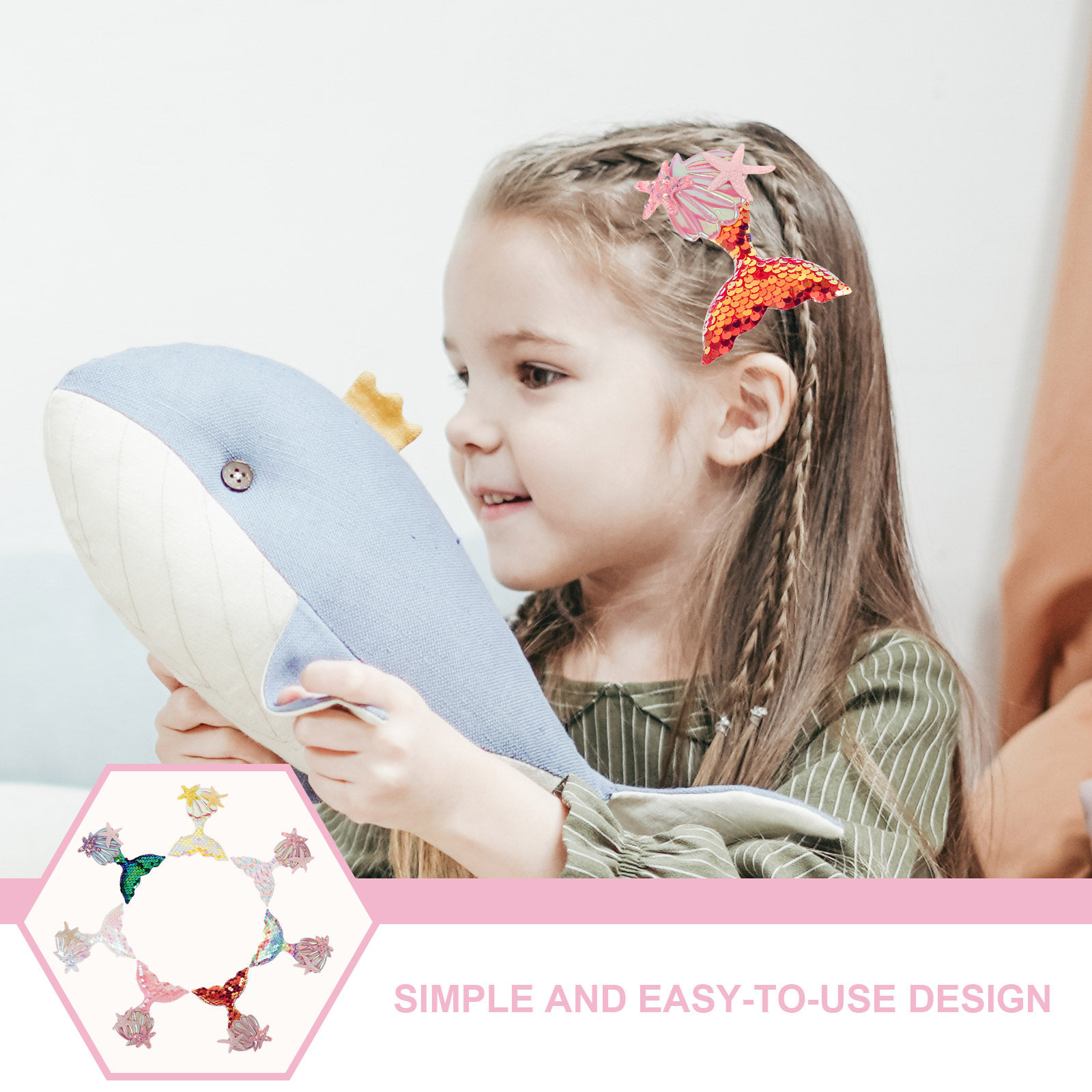 7 ชิ้น แผ่นปะผ้าลายเงือก สำหรั - Embellish Craft บทวิจารณ์และราคา