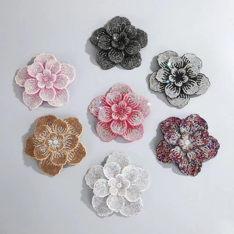1 ชิ้น แผ่นปะดอกคามีเลียสามมิต - Embellish Craft บทวิจารณ์และราคา