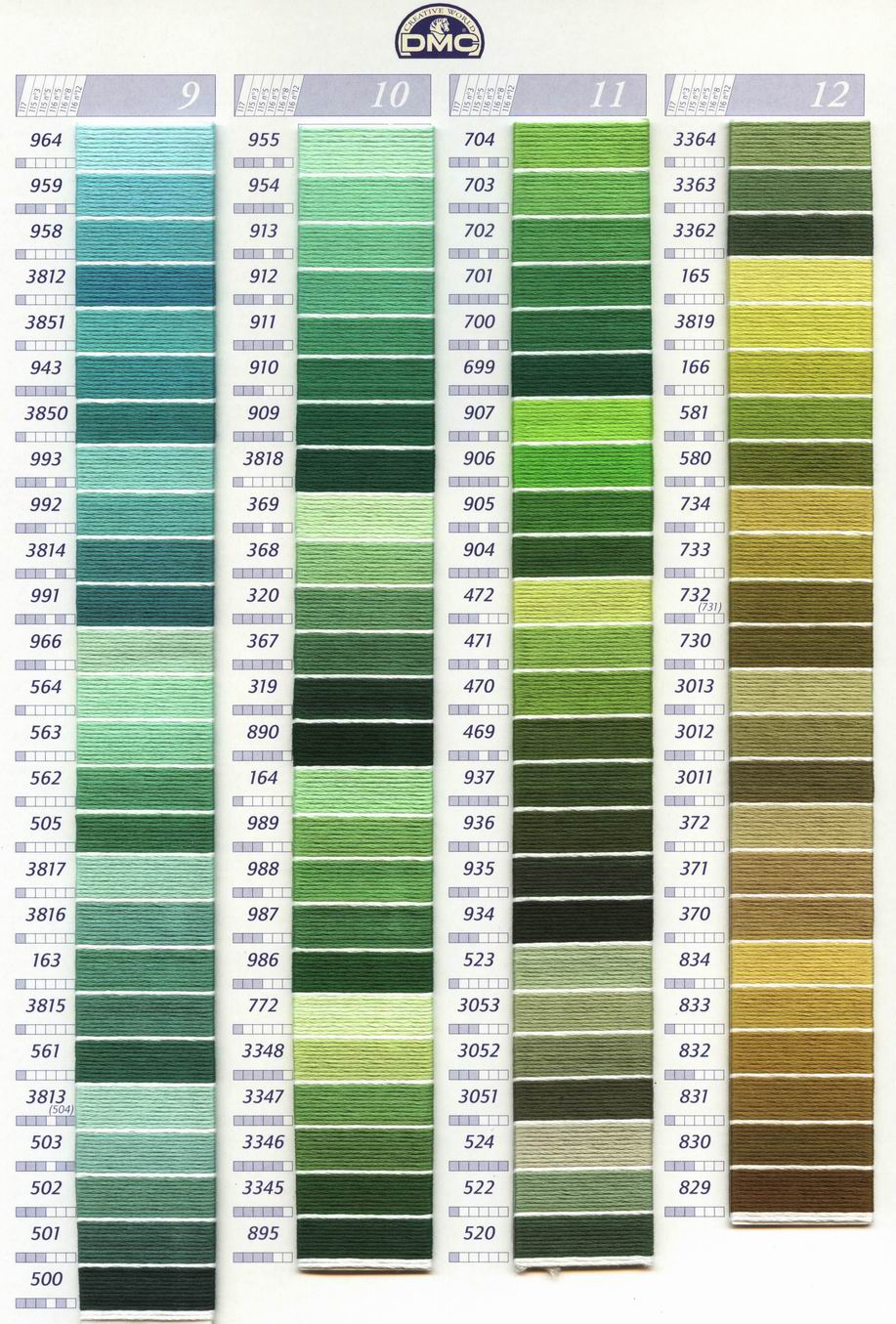 10 ชิ้น/สีชุดปักครอสติสเย็บปัก - Embroidery Embellishments บทวิจารณ์และราคา