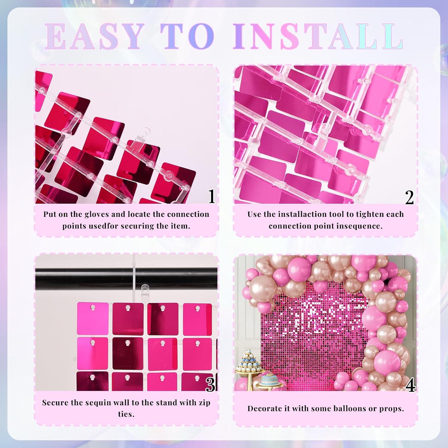500-5000 ชิ้น แผ่นเลื่อม PVC แ - Sequin Fabric Panel บทวิจารณ์และราคา
