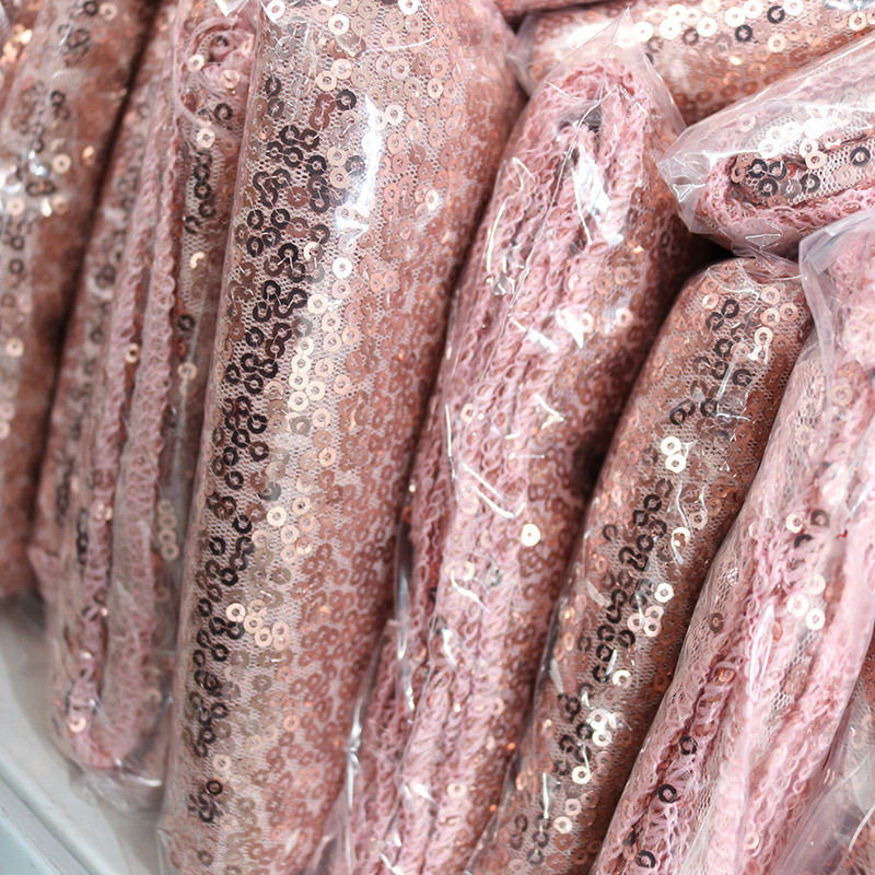 2PCS 60x300 ซม.ขนาดปักเลื่อมฉา - Sequin Fabric Panel บทวิจารณ์และราคา